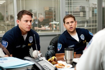 Channing Tatum and Jonah Hill play young cops...