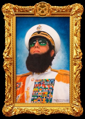 The Dictator (2012) movie poster