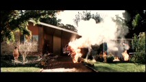 The slow-motion opening scene, presented in the teaser, looks like something from "Zombieland."
