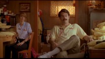 Paulette (Kristen Wiig) and Bobby (Bill Hader) take a break from banana prize construction to hear a grandfather's grievance in this deleted scene.