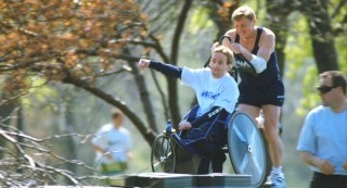 Rick and Dick Hoyt are Boston's father/son team of marathon racers.