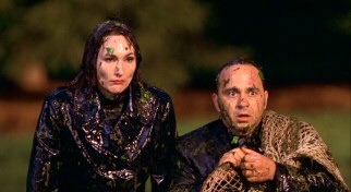 Of course, the Russian baddies (Nora Dunn and Perry Anzilotti) get covered with goo. What kind of a movie do you think this is?!