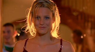 ... which is Emma Putter (Brittany Paige Bouck), a boys' team soccer player, youth girls' league coach, and new in town (unconvincingly) English hottie.