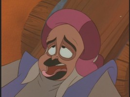 Abis Mal, the unscrupulous and not very skilled crook who is mad at Aladdin.