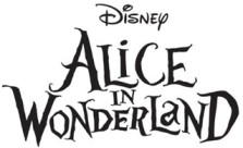 Disney's Alice in Wonderland (2010) title logo