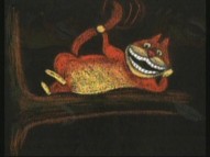 The deleted Cheshire Cat song "I'm Odd" was never recorded, so we get veteran voice actor Jim Cummings  singing it anew while concept art is displayed.