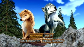 Flat renderings of Kate and Humphrey feature at the end of the DVD main menu's three-dimensional fly-around.