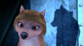The Alpha female Kate (voiced by Hayden Panettiere) is just the girl, she's just the girl, the girl Humphrey wants.