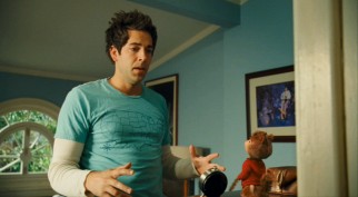 In The Squeakquel, Jason Lee's Dave Seville gets "Chucked" for his younger relative instead, played by Zachary Levi.