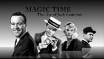 The many faces of Jack Lemmon, as seen in the opening to the "Magic Time: The Art of Jack  Lemmon" featurette.
