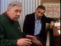 Disney's legendary songwriting duo of Robert and Richard Sherman hold court briefly in the undated piece, "The AristocRats of Disney Songs."
