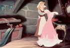 Cinderella admires the handiwork of friendly mice in Disney's 1950 animated masterpiece. "Cinderella" will become the last of the studio's animated classics to make its DVD debut when it is released as both a 2-disc Platinum Edition and Collector's Gift Set this fall. Click to read the press release, for more on this much-anticipated DVD.