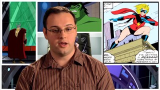 Supervising producer Josh Fine talks about Ms. Marvel (top right panel) and the costume with which she will join the Avengers in Season 2.