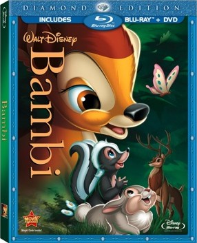 Bambi: Diamond Edition 2-Disc Blu-ray + DVD Combo cover art