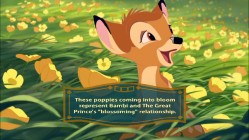 With brilliant nuggets like this, "Bambi's Trivia Tracks" guarantees a unique repeat viewing opportunity.