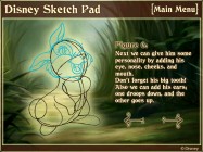 Forget Deja and do it by reading with the DVD-ROM component of "Disney Sketch Pad."
