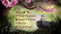 With "Bambi II", you'll get one of two menu schemes at random. Thumper appears in this spring version of the Main Menu.