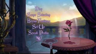 Disney really went all out with this dazzling main menu for the DVD disc.