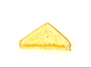 You may not know it, but that grilled cheese sandwich half you're eating is actually a triangle.