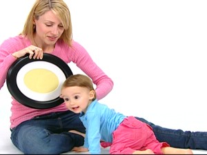 "Pay attention, son! I'm trying to show you an oval!"