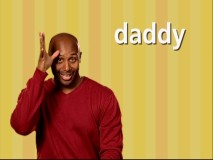 Today, the part of Marlee Matlin will be played by this bald black man. Who's your daddy?