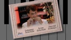 Tom Hanks chews his way through baby corn as part of the Disc 1 Main Menu montage.