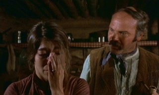 Spencer (John Pearce) has a really nice way of treating the stutter of his purchased wife Esther (Sian Barbara Allen): he hits her in the face.