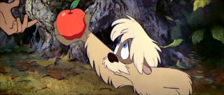 Gurgi the dog-like apple thief is the cuddly comic relief who winds up being more than that.