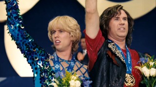 Sharing a gold medal isn't easy for "Little Orphan Awesome" Jimmy MacElroy (Jon Heder) and "Sex Tornado" Chazz Michael Michaels (Will Ferrell).