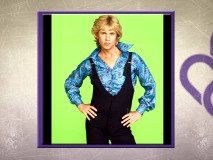 The three Costume photo galleries sometimes look more like a book on regrettable '80s fashions, as on this loud Jon Heder get-up.