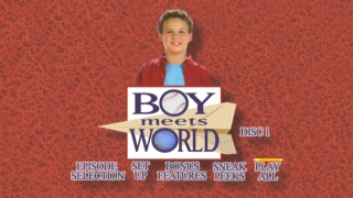 Boy Meets World: The Complete First Season - Disc 1 Main Menu