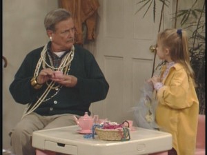 Mr. Feeny gets to baby-sit Morgan.
