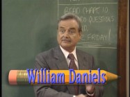 William Daniels in the restored opening credits sequence.