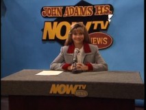 Topanga is the anchorwoman for John Adams High's "Now TV" program, monitored by the trusting Eli.