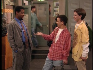 Cory thinks he's in with Mr. Williams...
