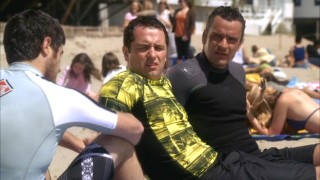 Three Walker Brothers heat up the beach in "Double Negative."