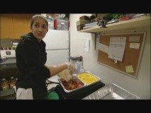 Food stylist Jessie Sieben shows off one of her many paella dishes in "TV Dinners."
