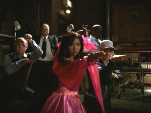 As Wendy Wu, Brenda Song (and her posse) is fully prepared to kick butt.
