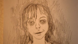 Childhood M. Night drew this picture of a friend. Shocking, eh?!
