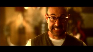 Stanley Tucci gets (or, rather, remains) silly in the blooper reel.