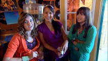 "Introducing Demi Lovato" provides some downtime footage of the young actress (right) and co-stars Alyson Stoner and Jasmine Richards.