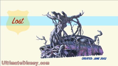 The title screen for the deleted scene "Lost", as seen on the "Cars " DVD.