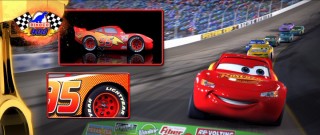 Lightning McQueen is a precision instrument of speed and aerodynamics.
