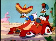 In their first short together ("Don Donald"), Donald and Daisy do not have a pleasant car ride together.