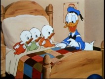 Donald's nephews are a source of money (and guilt) in "Donald's Crime."