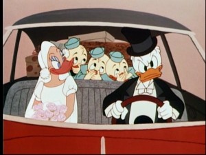 Donald's smile would appear to be upside down on his difficult honeymoon.