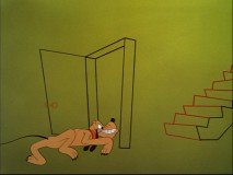 Pluto is flustered inside his own bizarre dream.