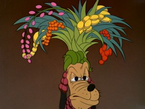 There's Pluto again - notice there aren't many Mickey caps?