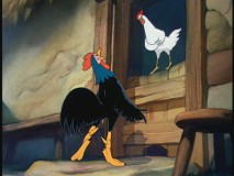 A hen and chicken sing the best Verdi they can in "Farmyard Symphony."