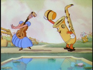 Boy from Isle of Jazz, girl from Land of Symphony. Can it work? See the charming short "Music Land" to find out.